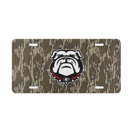 Custom Camo Vanity Plate GB