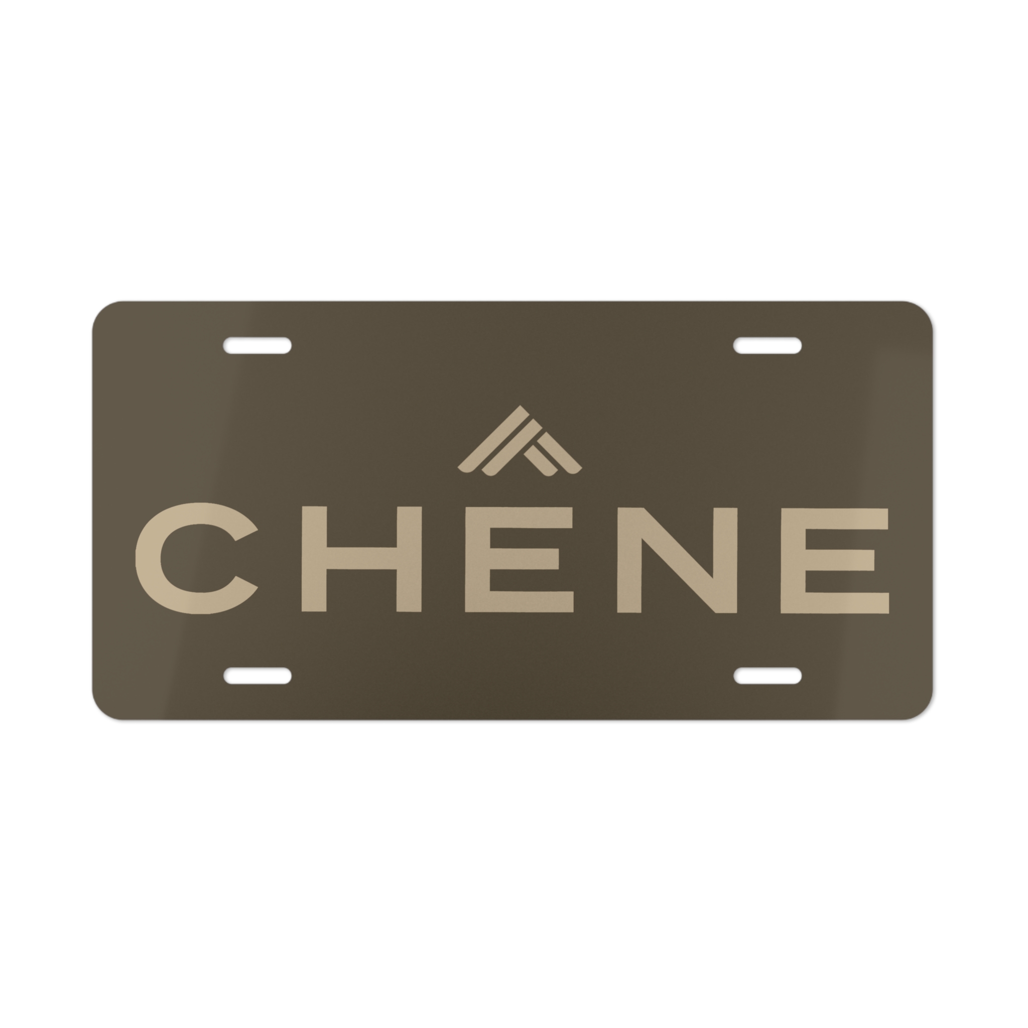 Custom Camo Vanity Plate With Chene