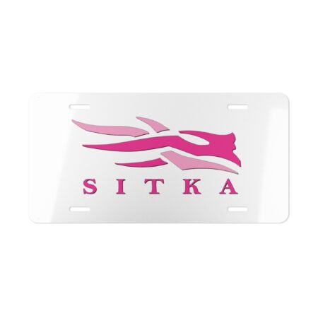 Custom Request Camo Vanity Plate With Camo Logo