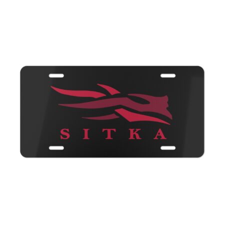 Custom Request Camo Vanity Plate With Camo Logo