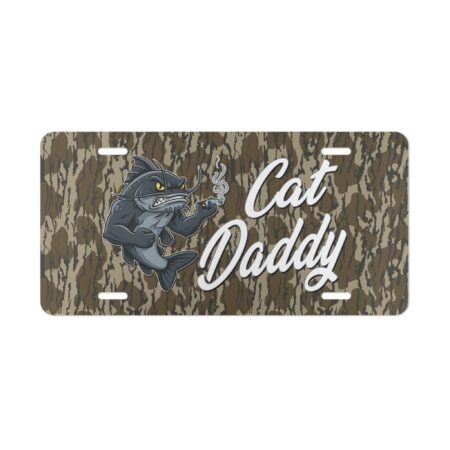 Custom Designed Catfish Vanity Plate Tag