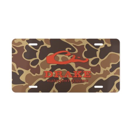 Custom Camo Vanity Plate