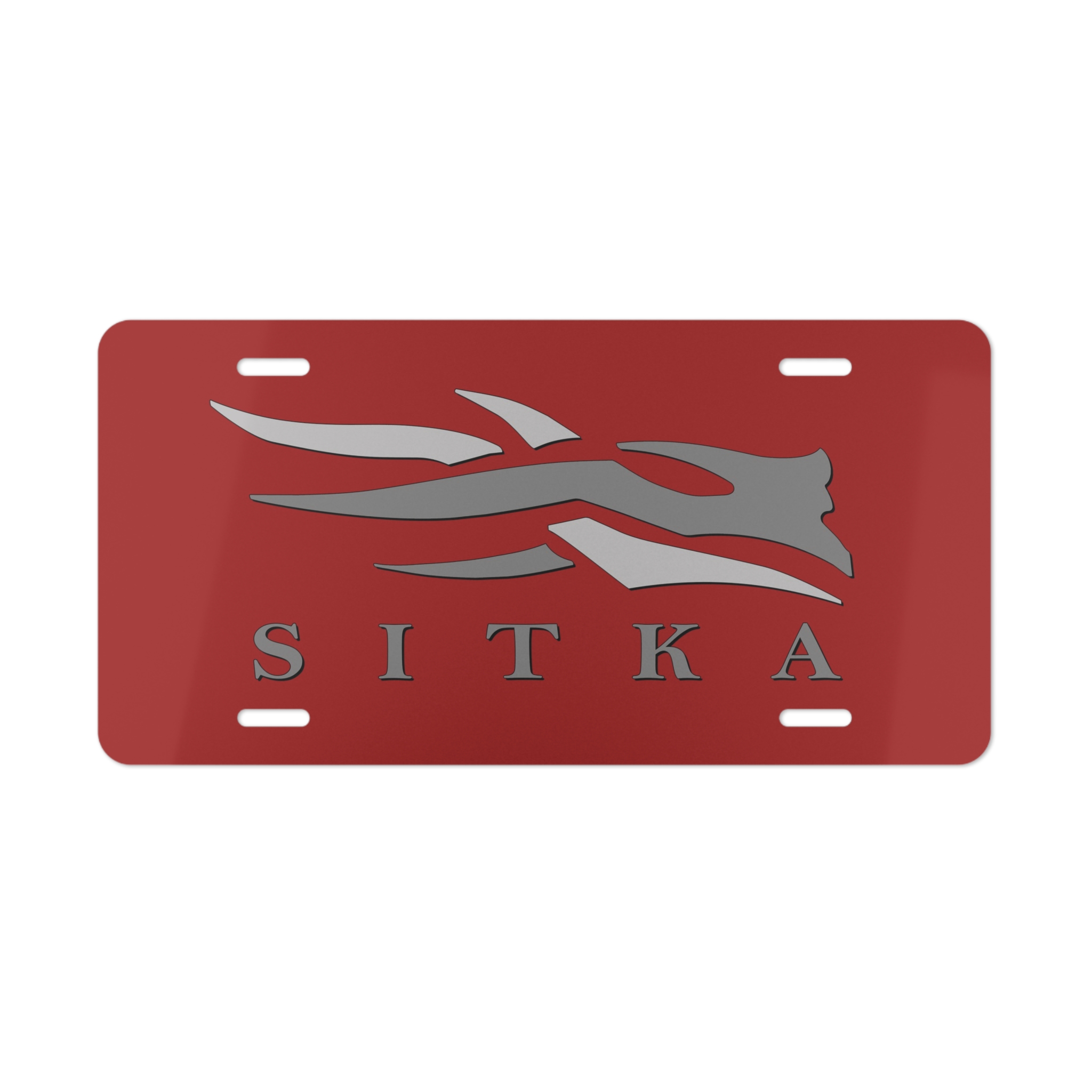 Custom Request Camo Vanity Plate With Camo Blackout V3