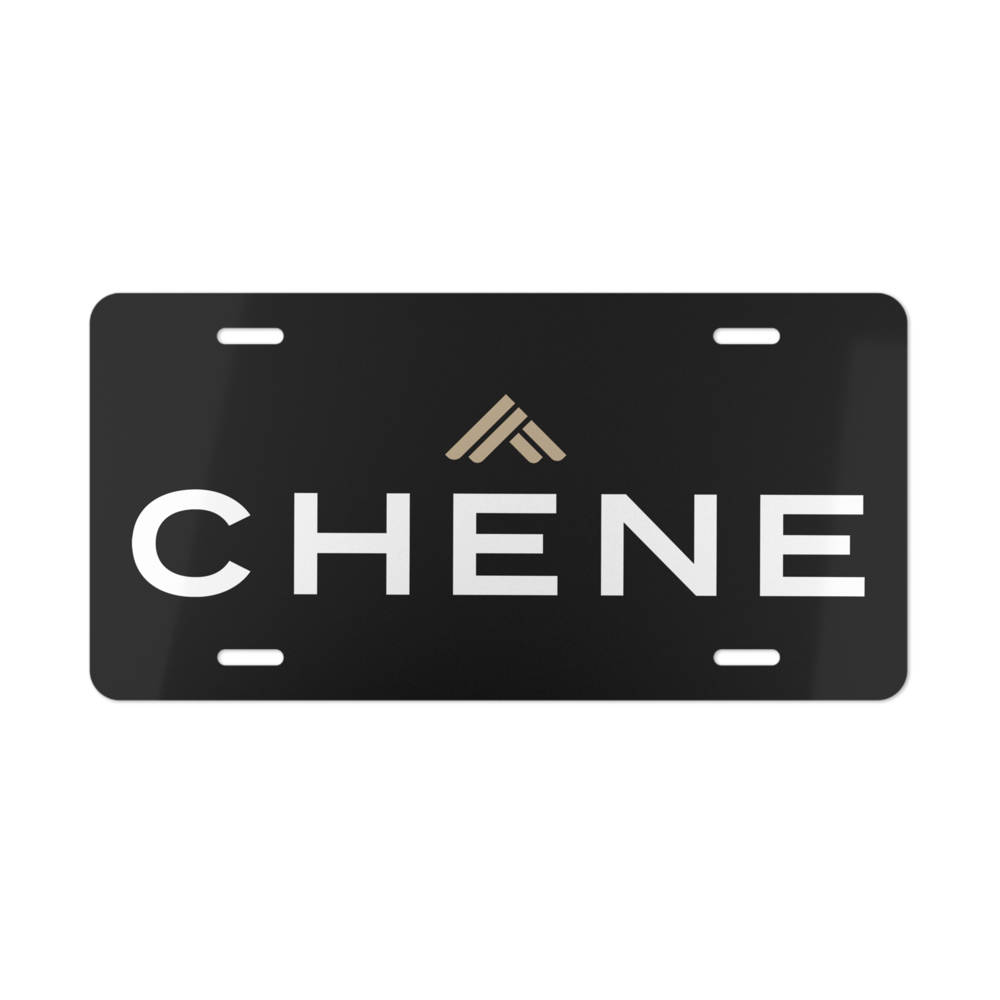 Custom Camo Vanity Plate With Chene